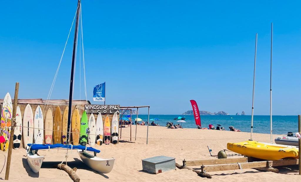 Precioso Apartamento En La Playa De Pals Con Piscina - Recinto Puig Sa Guilla Exterior photo